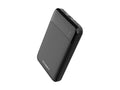 Techancy mini power bank 5000mAh încărcare rapidă 10W compact protecție inteligentă